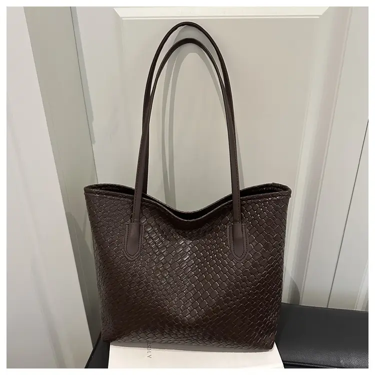 Women Woven Tote Bags 2025 Autumn Large Capacity — feature 46