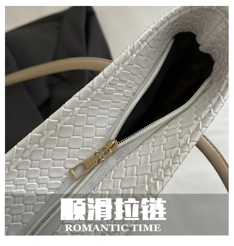 Women Woven Tote Bags 2025 Autumn Large Capacity — feature 5