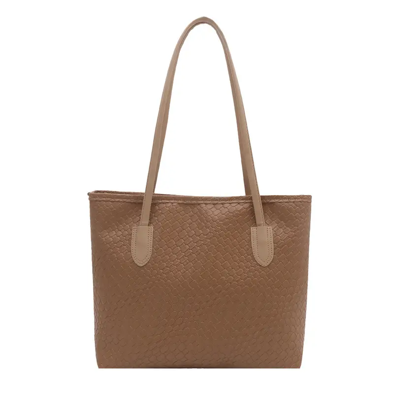 Women Woven Tote Bags 2025 Autumn Large Capacity