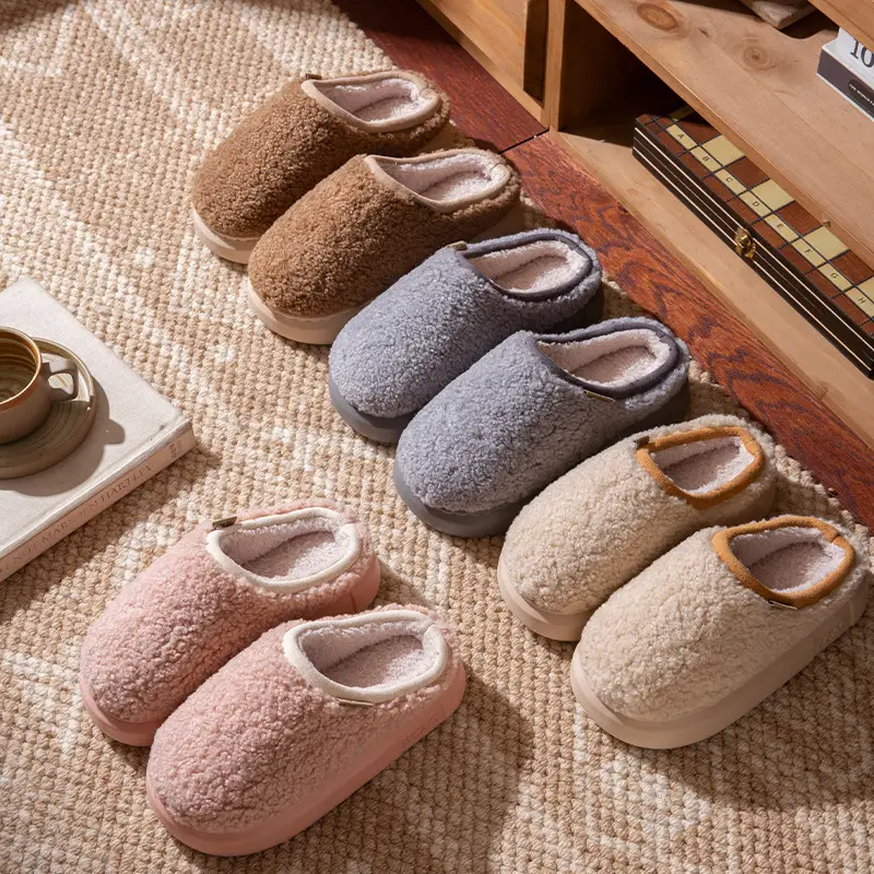 Women's Cotton Slippers Warm Autumn Winter 2025 - Image 6