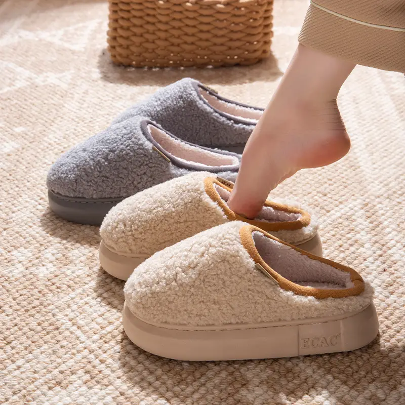 Women's Cotton Slippers Warm Autumn Winter 2025 - Image 8