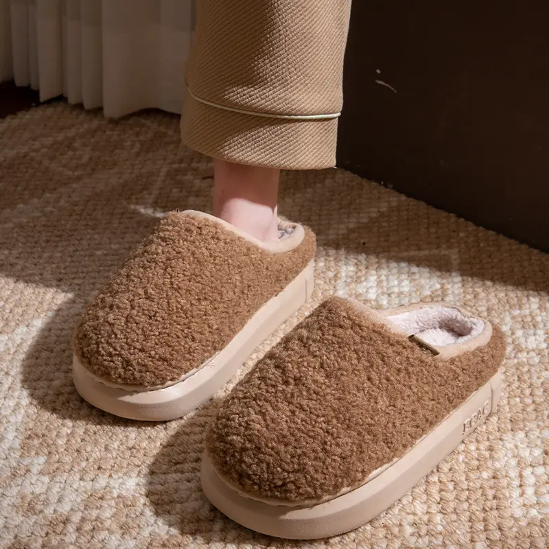 Women's Cotton Slippers Warm Autumn Winter 2025 - Image 4