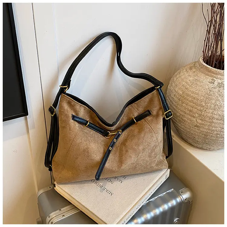 Green Velvet Retro Tote Bag for Women — feature 28