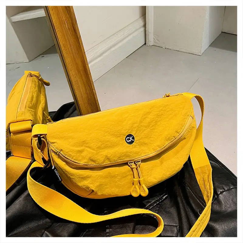 Japanese Style Waterproof Oxford Bag Unisex Lightweight Shoulder Crossbody - Image 9