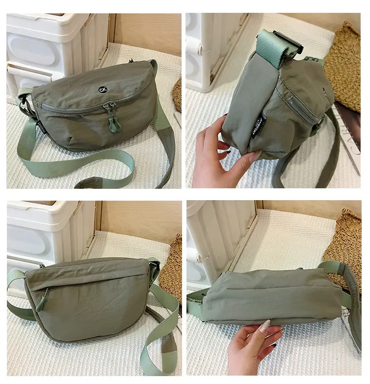 Japanese Style Waterproof Oxford Bag Unisex Lightweight Shoulder Crossbody — feature 14
