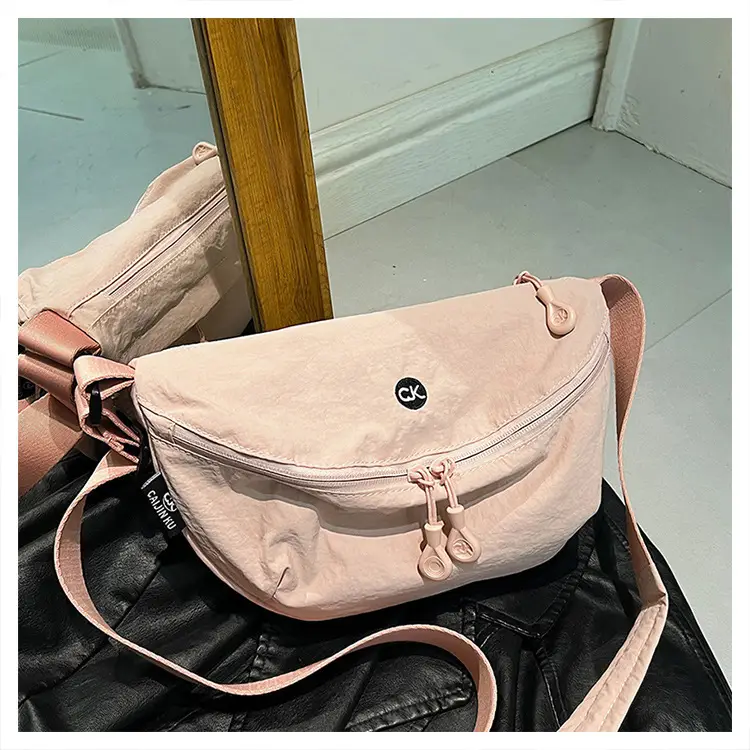 Japanese Style Waterproof Oxford Bag Unisex Lightweight Shoulder Crossbody — feature 24