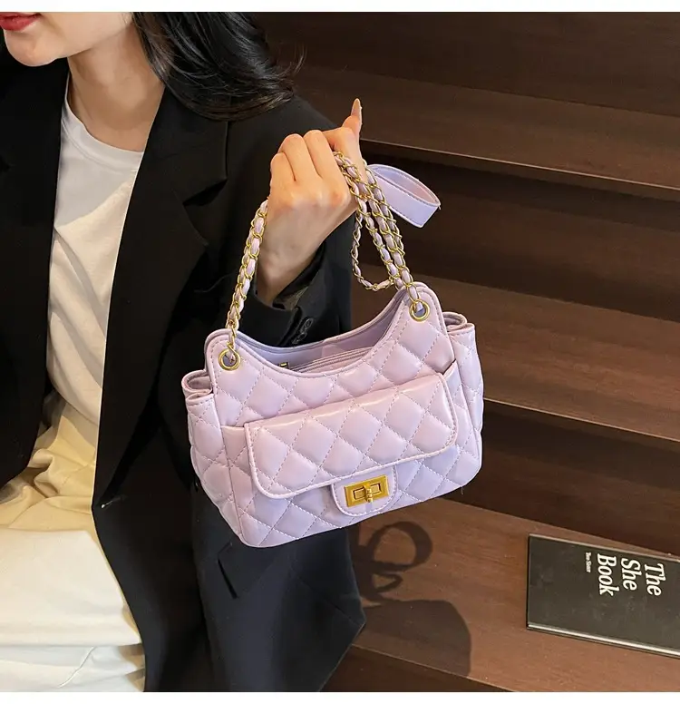 White Rhombus Chain Bag for Women 2026 — feature 24