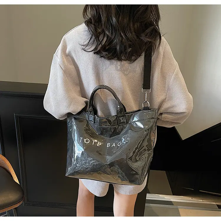 Large Capacity Cross Border Women's Tote Bag Brown — feature 32