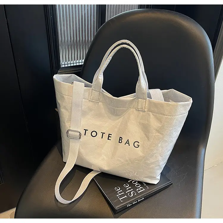 Large Capacity Cross Border Women's Tote Bag Brown — feature 37
