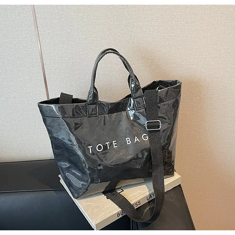 Large Capacity Cross Border Women's Tote Bag Brown — feature 41