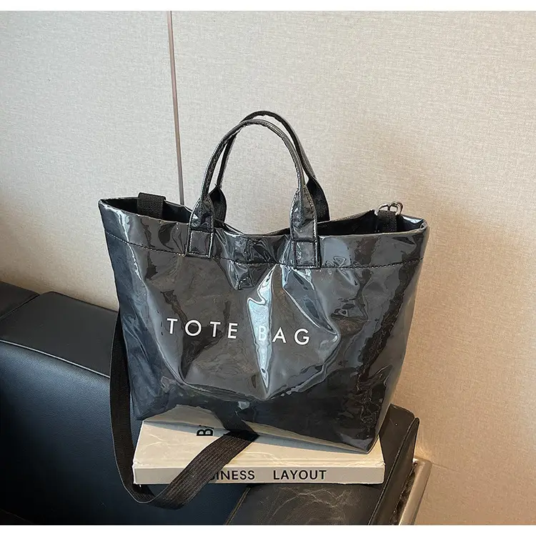 Large Capacity Cross Border Women's Tote Bag Brown — feature 42