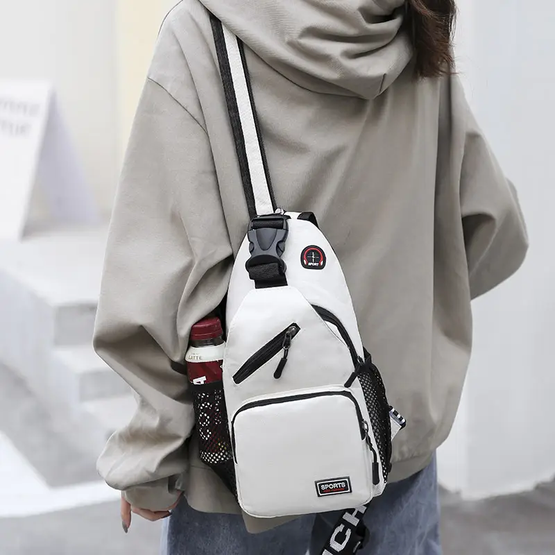 Waterproof Korean Style Crossbody Backpack for Men Women