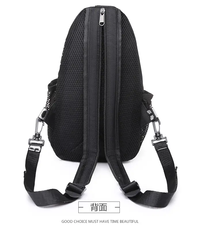 Waterproof Korean Style Crossbody Backpack for Men Women — feature 24