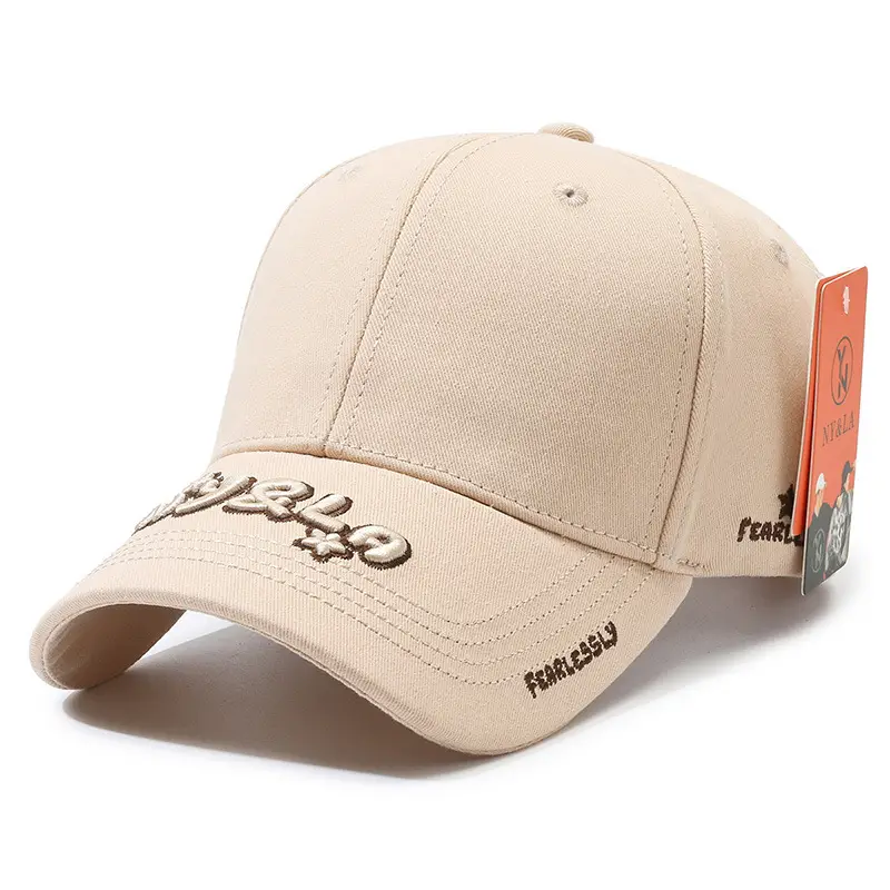 Black Patch Letter Embroidered Baseball Cap Sunshade - Image 11
