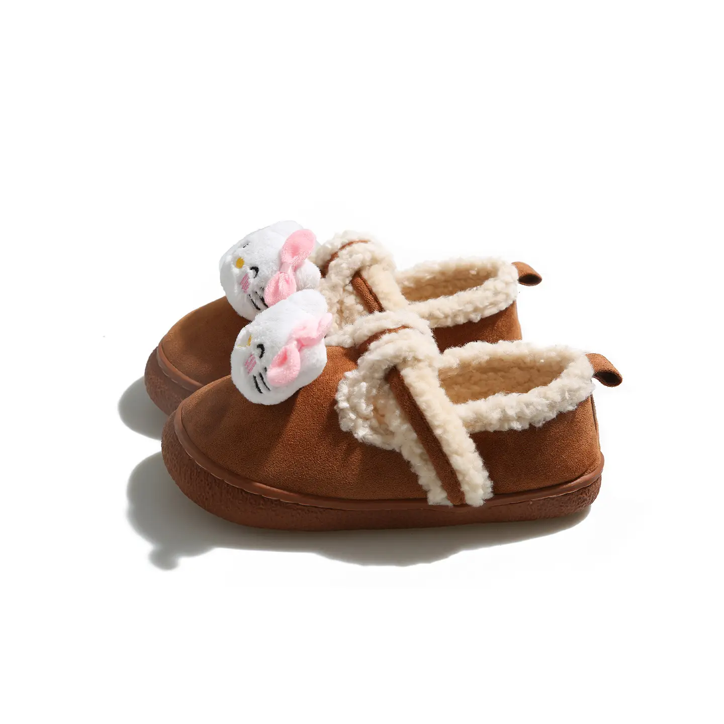 Winter Cute Fleece Lined Women's Slippers - Image 6