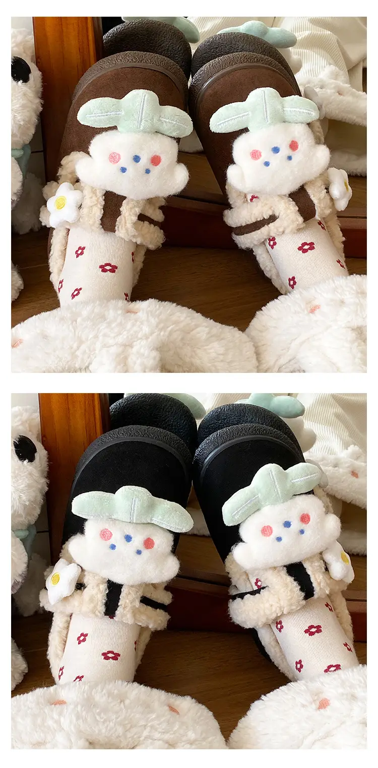2025 Winter Warm Cotton Slip-On Birkenstock Style Slippers — feature 10