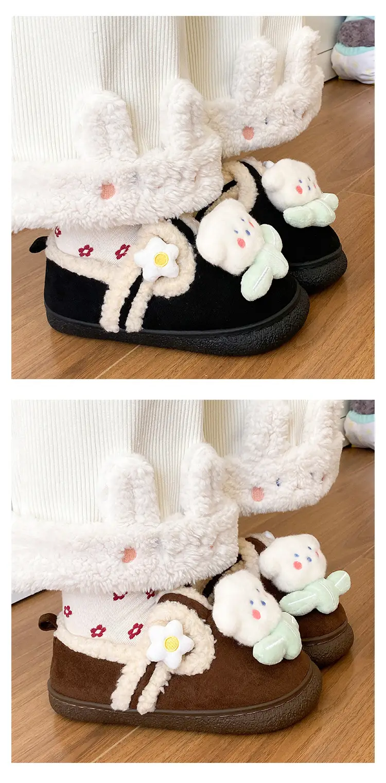 2025 Winter Warm Cotton Slip-On Birkenstock Style Slippers — feature 11