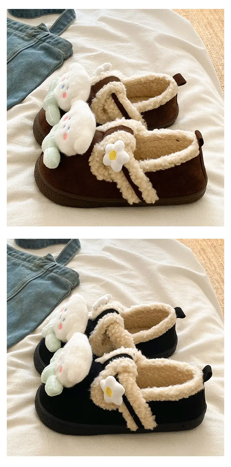 2025 Winter Warm Cotton Slip-On Birkenstock Style Slippers — feature 12