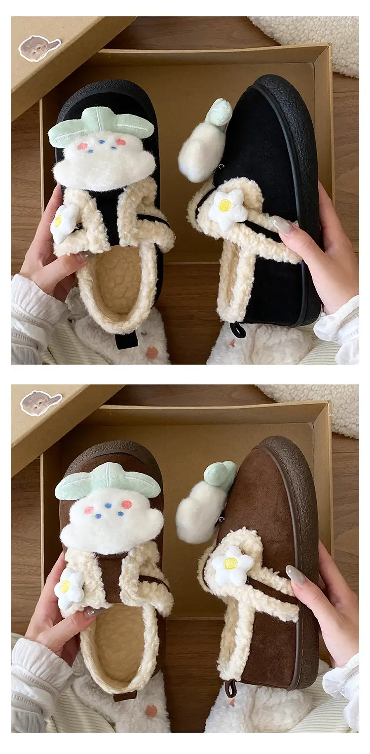 2025 Winter Warm Cotton Slip-On Birkenstock Style Slippers — feature 13