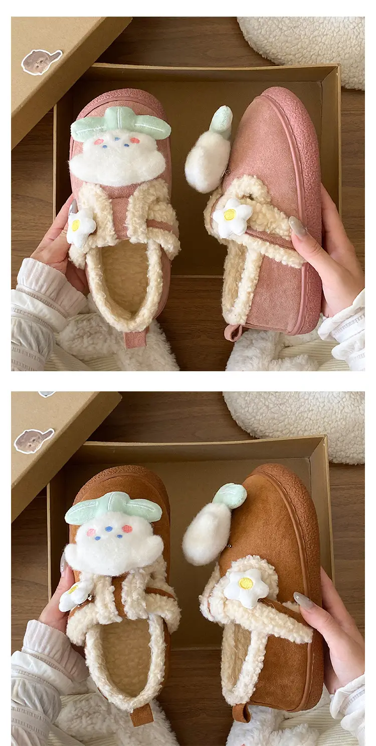2025 Winter Warm Cotton Slip-On Birkenstock Style Slippers — feature 16