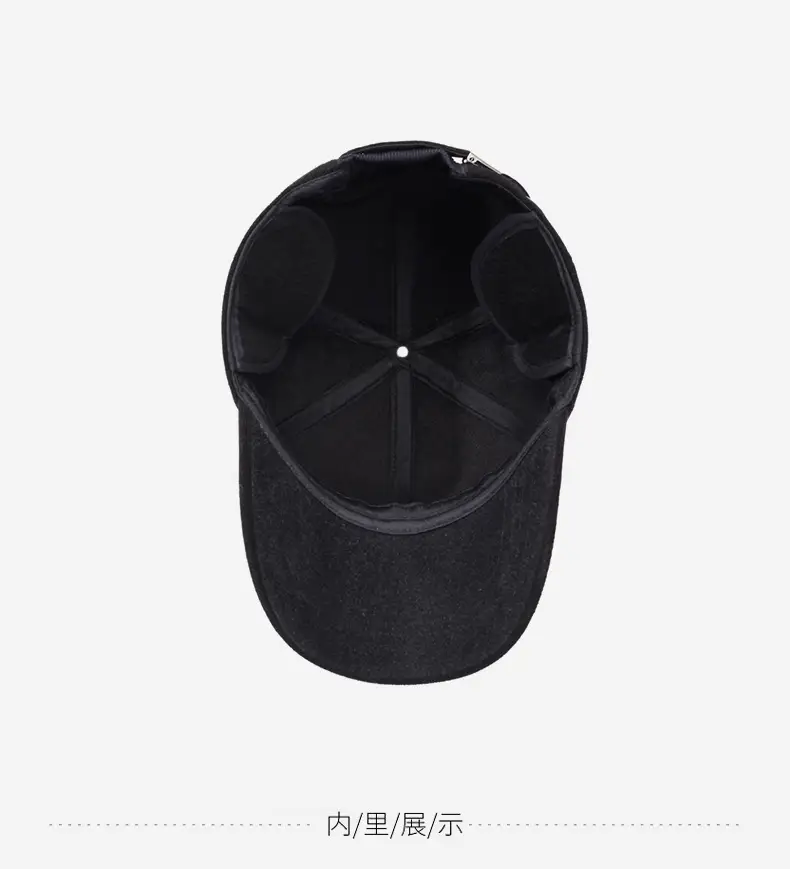 Winter Fleece Lined Duckbill Cap for Men — feature 12