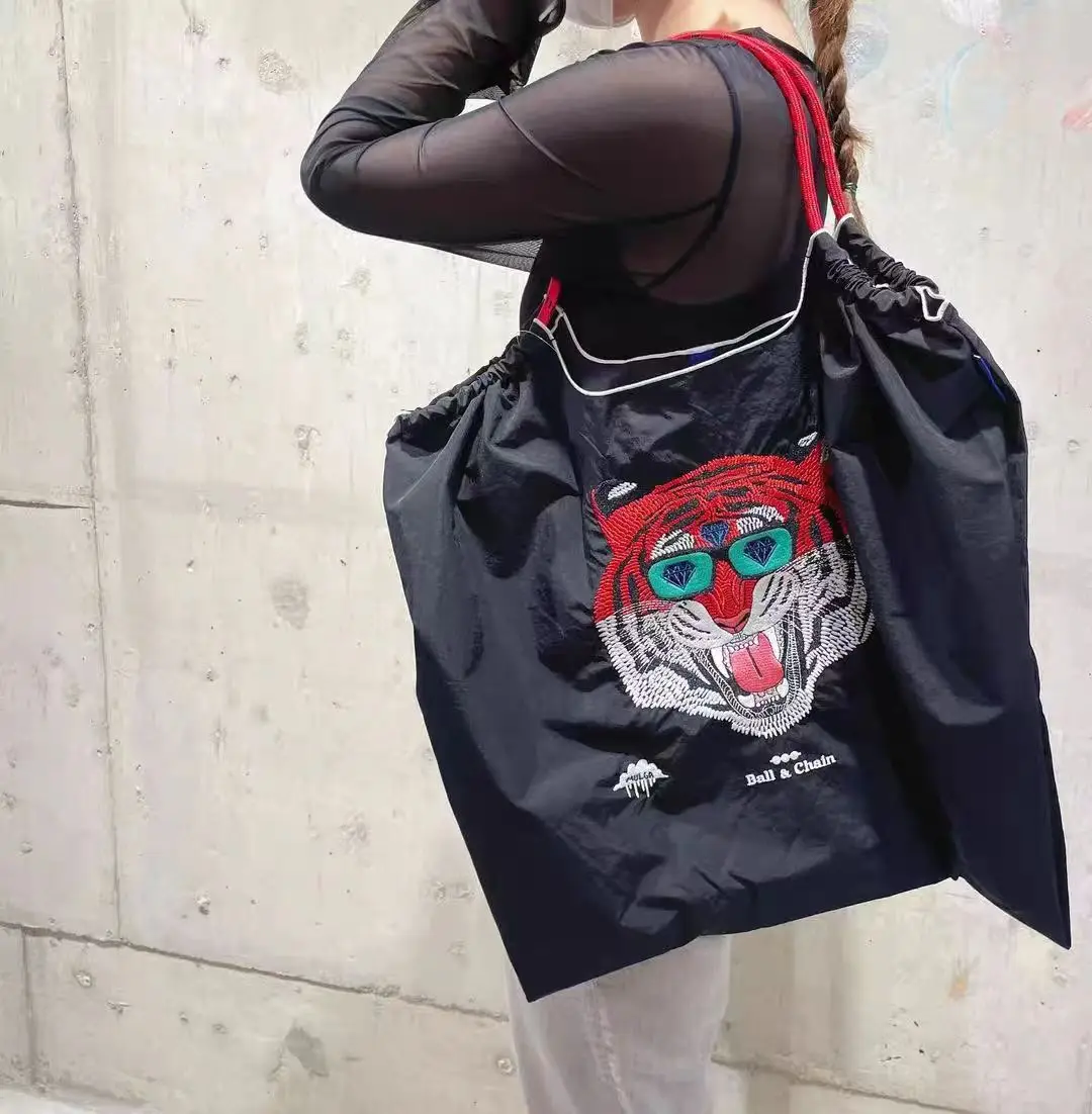 Pink Embroidered Ballchain Bag for Women - Image 106
