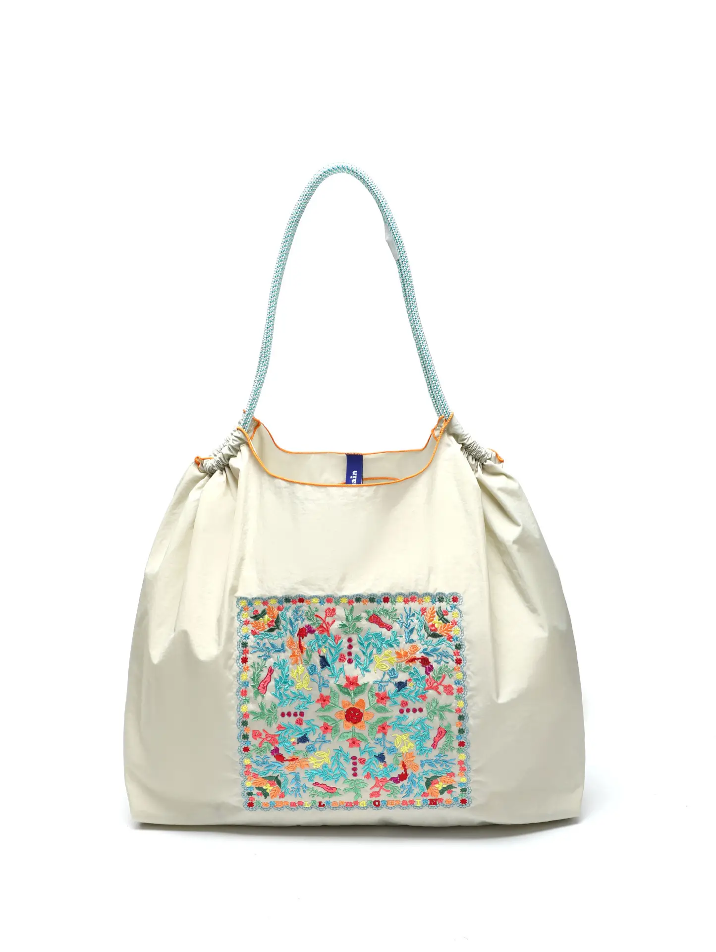 Pink Embroidered Ballchain Bag for Women - Image 177