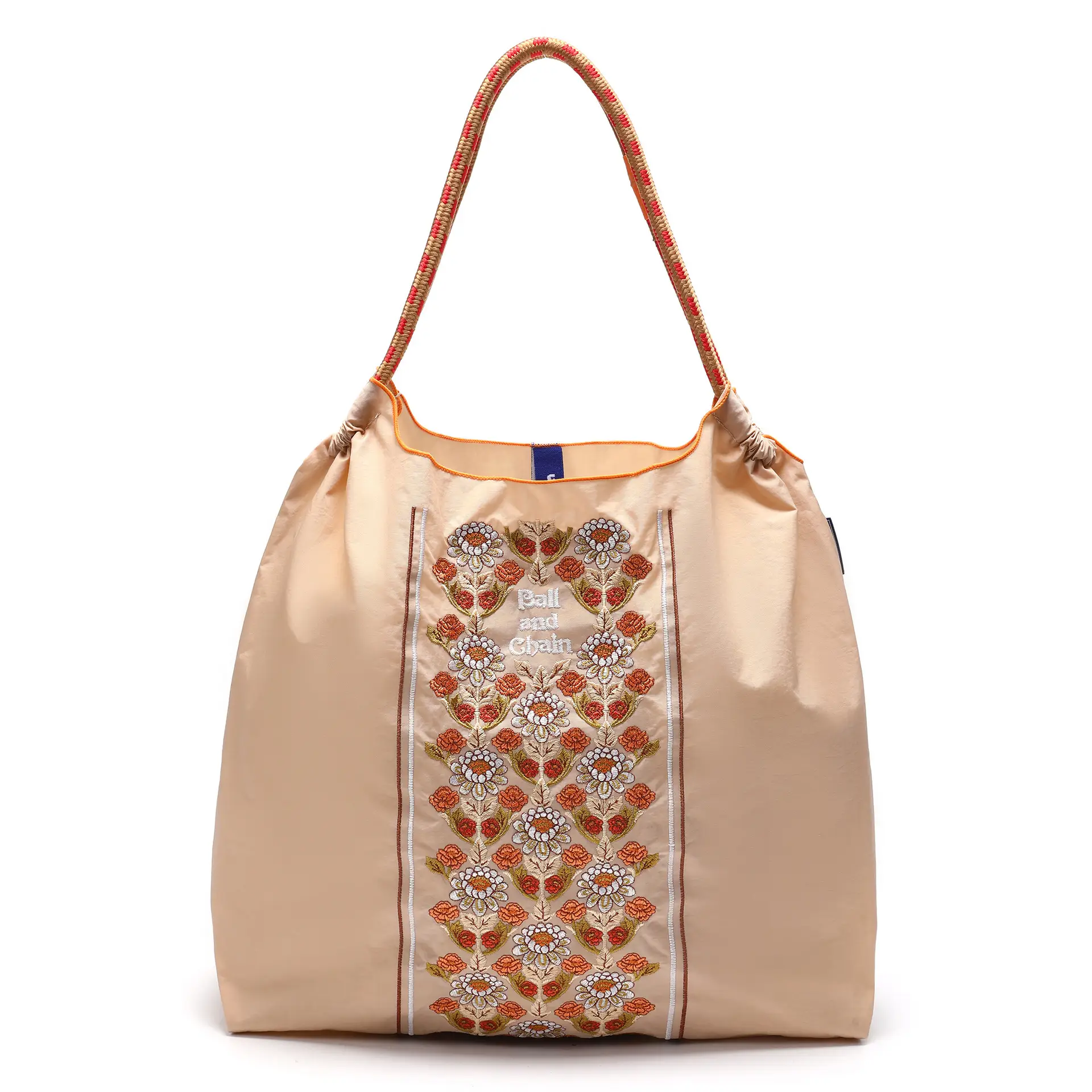 Pink Embroidered Ballchain Bag for Women - Image 188