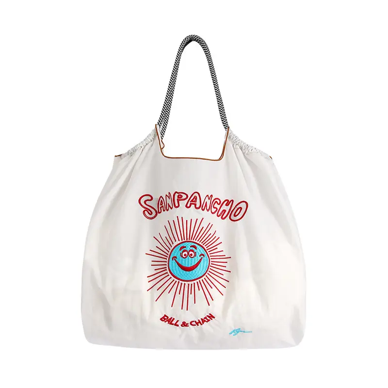 Pink Embroidered Ballchain Bag for Women - Image 60
