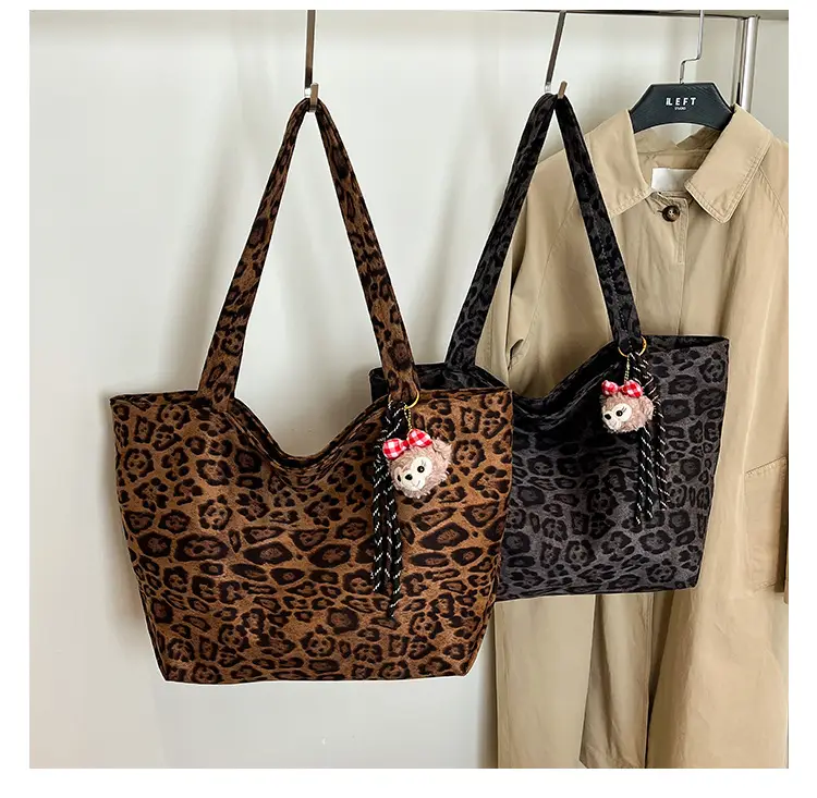 Leopard Print Shoulder Bag for Women 2025 Autumn — feature 12