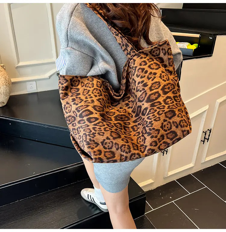 Leopard Print Shoulder Bag for Women 2025 Autumn — feature 18