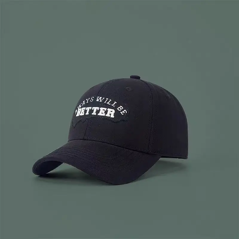 Maroon Letter Sunshade Cap with Embroidered Design - Image 7