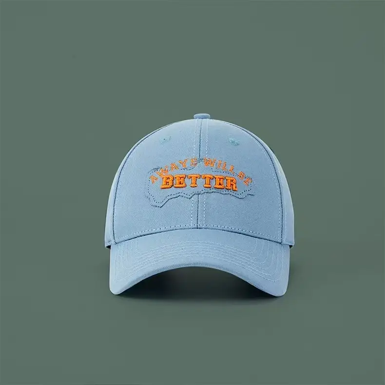 Maroon Letter Sunshade Cap with Embroidered Design — feature 8