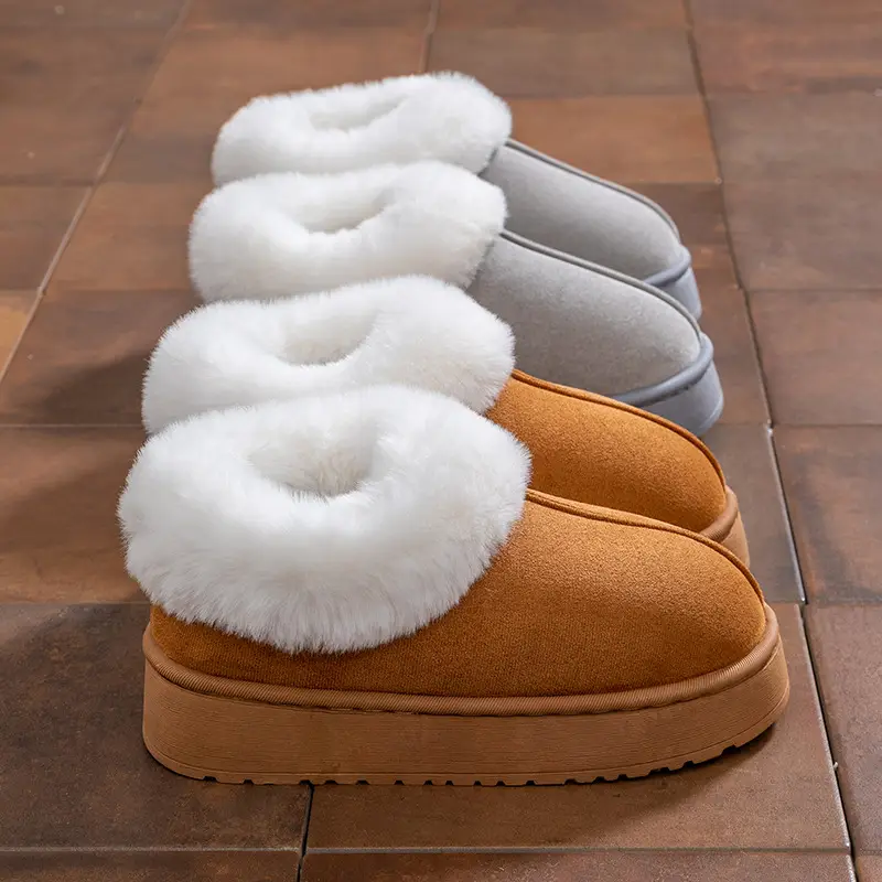 Warm Plush Maternity Winter Sippers for Women - Image 5