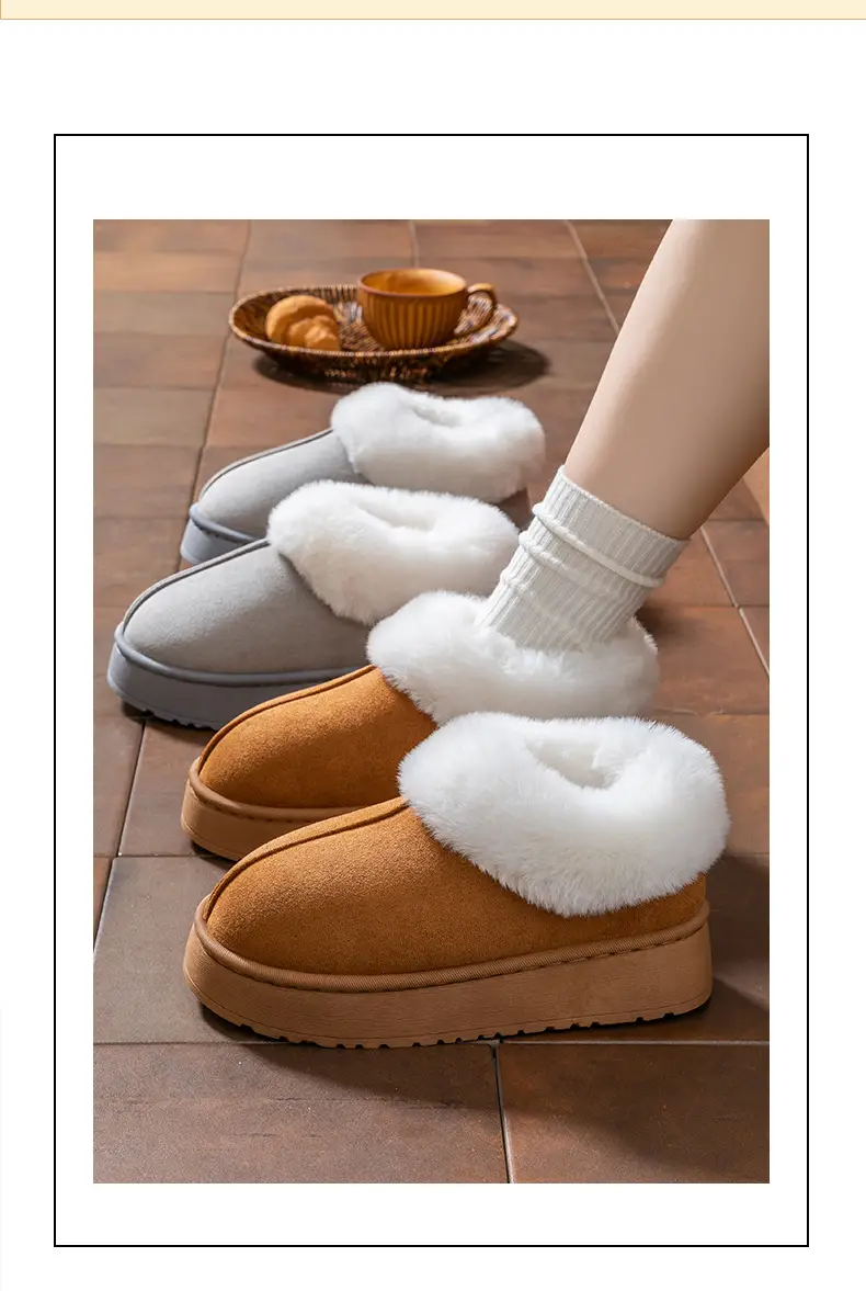 Warm Plush Maternity Winter Sippers for Women — feature 22