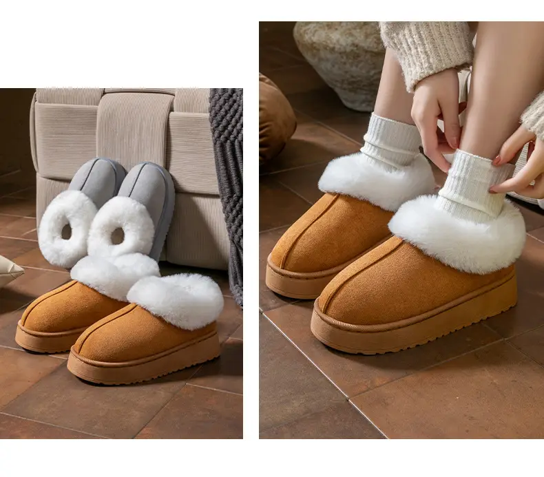 Warm Plush Maternity Winter Sippers for Women — feature 26
