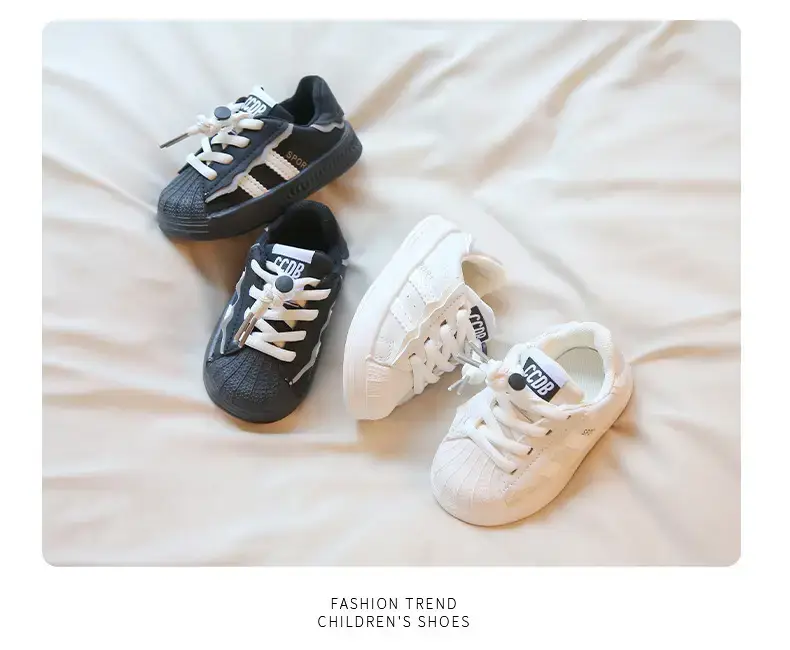 2025 White Baby Kids Winter Sneakers Soft Sole — feature 11