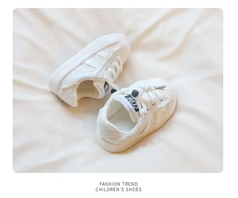 2025 White Baby Kids Winter Sneakers Soft Sole — feature 13