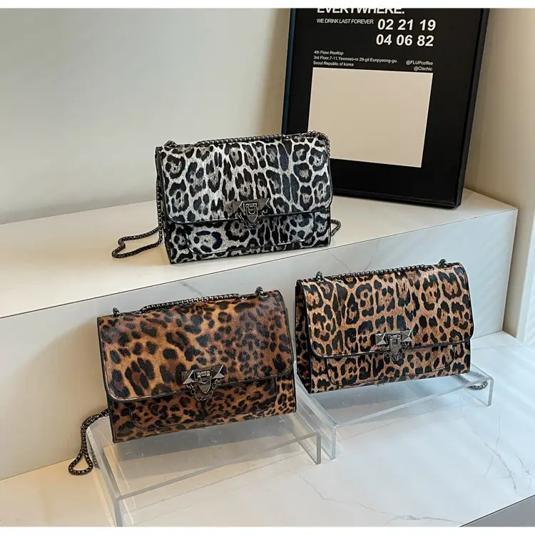 Leopard Print Crossbody Bag for Women New Casual Fashion — feature 12