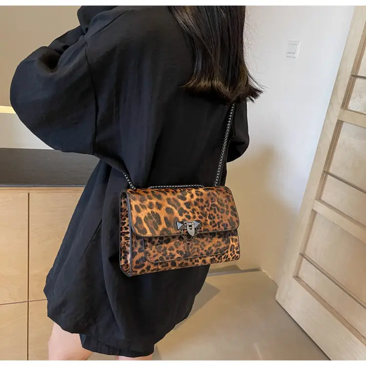 Leopard Print Crossbody Bag for Women New Casual Fashion — feature 18