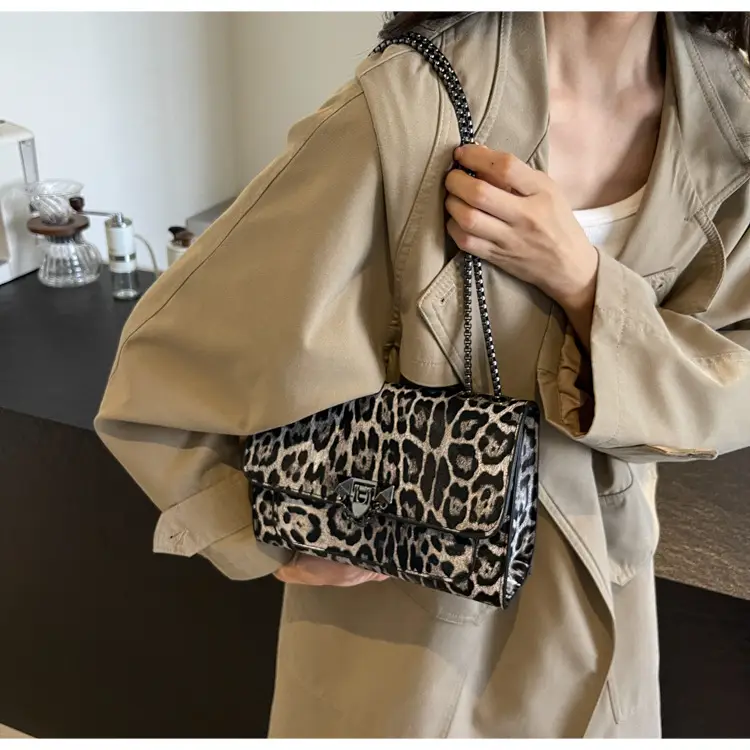 Leopard Print Crossbody Bag for Women New Casual Fashion — feature 20
