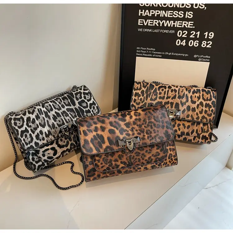 Leopard Print Crossbody Bag for Women New Casual Fashion — feature 22