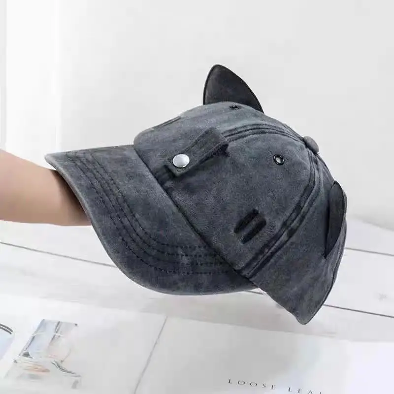 Pink Cat Ears Aviator Hats for Women - Image 7