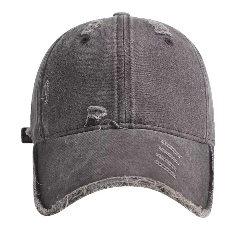 Vintage Distressed Baseball Cap Unisex Wide Bristle - Image 12