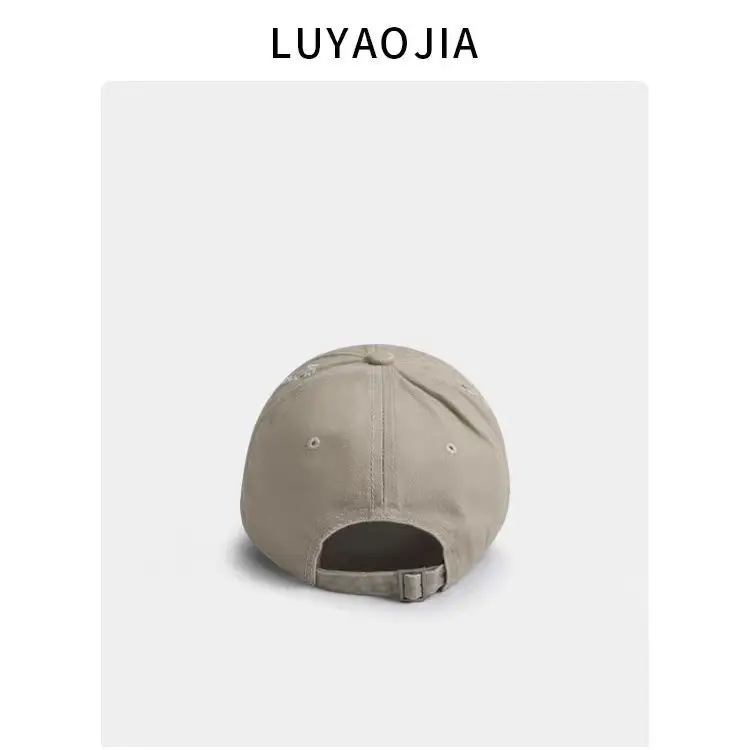 Vintage Distressed Baseball Cap Unisex Wide Bristle — feature 10
