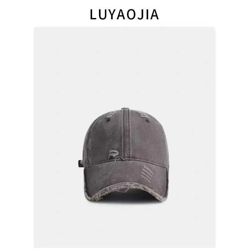 Vintage Distressed Baseball Cap Unisex Wide Bristle — feature 4