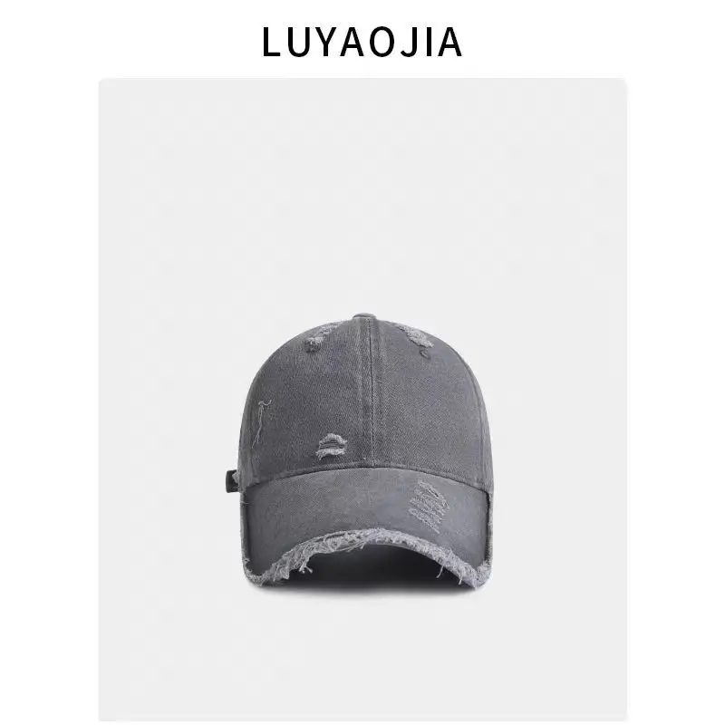 Vintage Distressed Baseball Cap Unisex Wide Bristle — feature 5