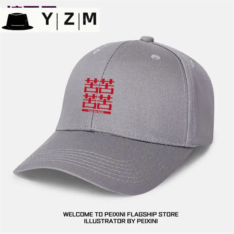 Blue Baseball Cap with Bitter Joy Design for Men — feature 3