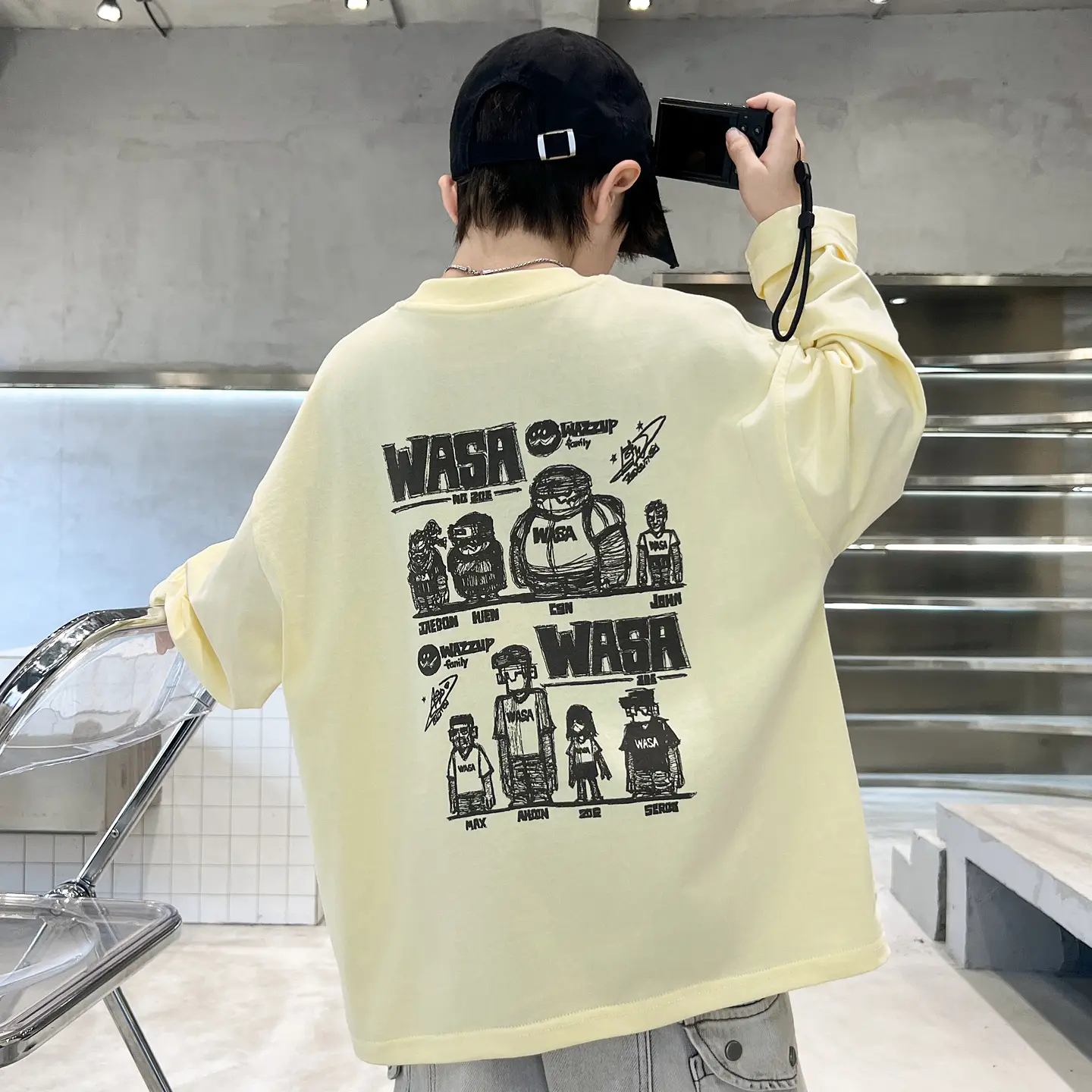 Boys Sweatshirt Black Long Sleeve Spring 2026 - Image 5