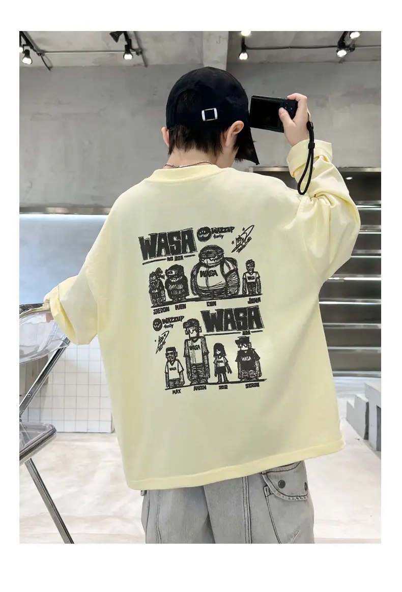 Boys Sweatshirt Black Long Sleeve Spring 2026 — feature 18